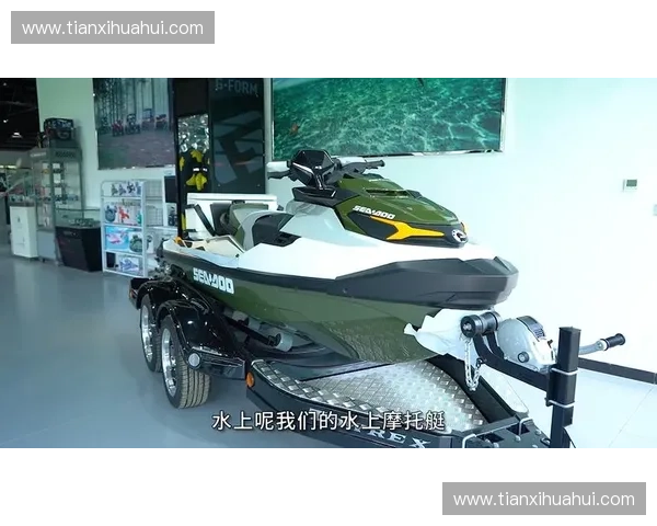摩托艇畅游海洋探险之旅体验极速快感与自由激情